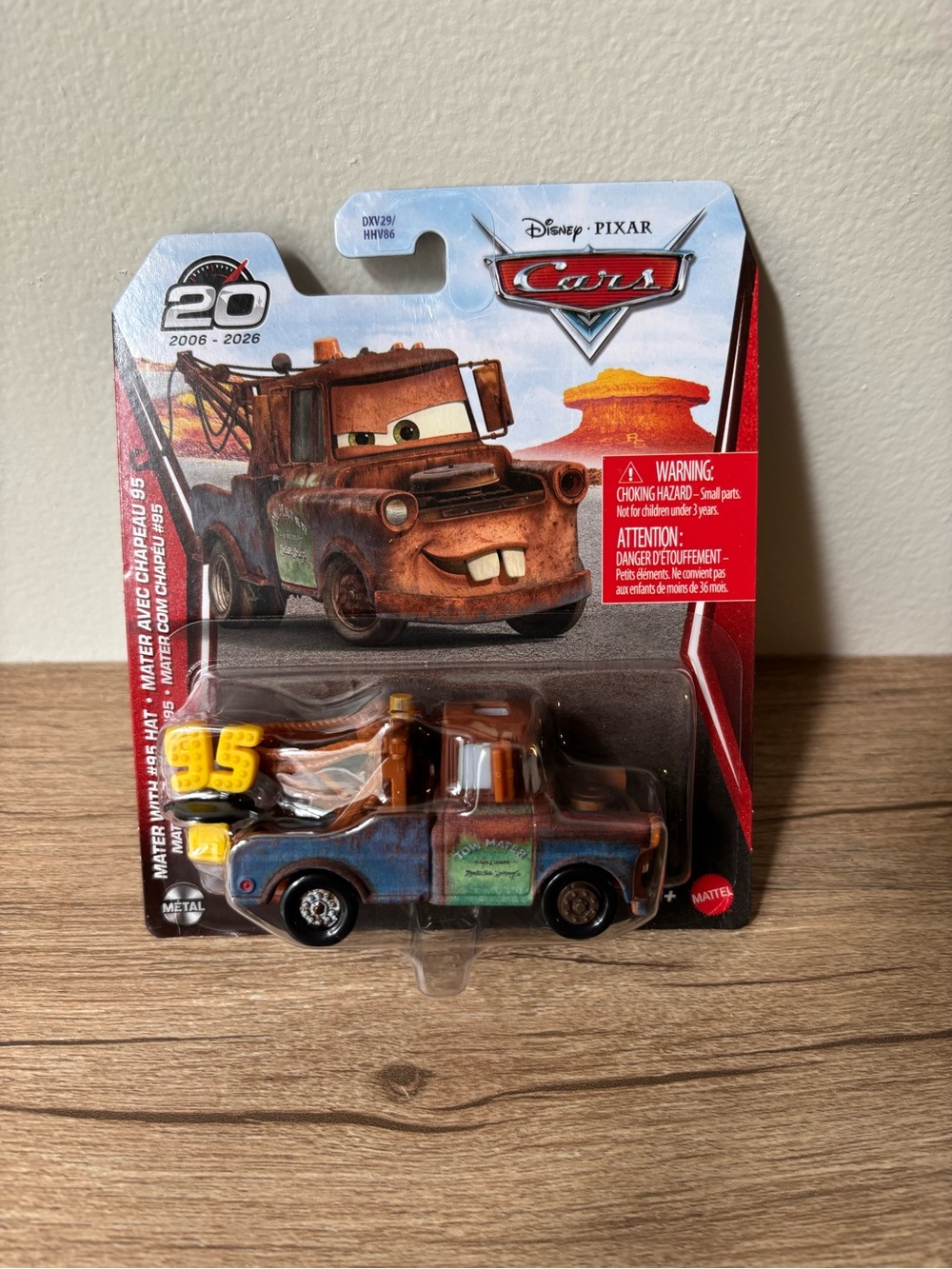 NIB Mater with 95 Hat 20th Celebration Cars